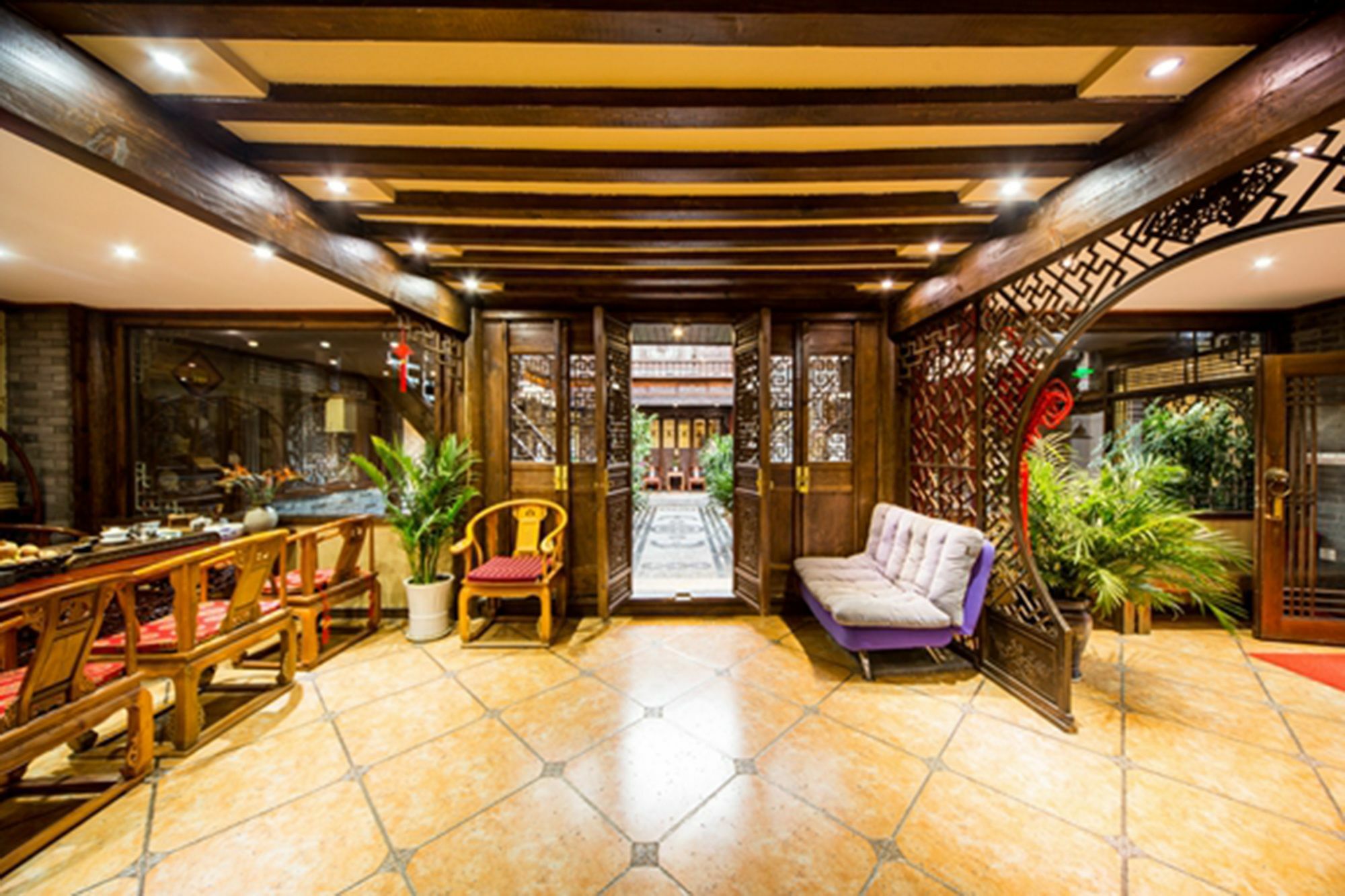 He Mu Ju Inn Zhongyi Branch Ліцзян Екстер'єр фото